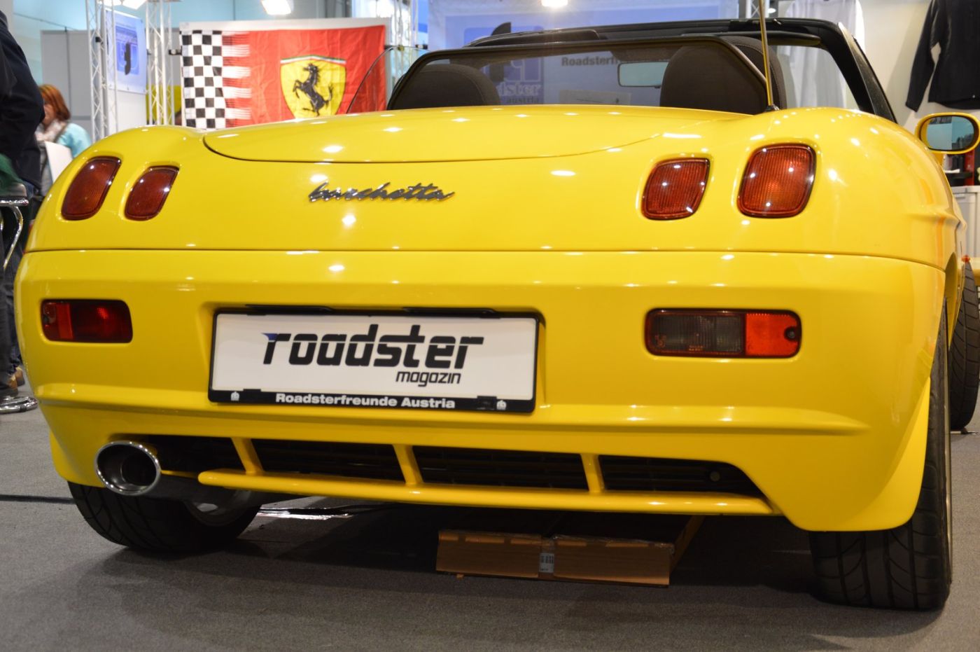 Roadster bei einer Ausfahrt der Roadsterfreunde Austria